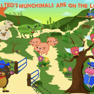 Texas Ted’s Munchimals Are On The Loose Interactive Nutritional Game Kit
