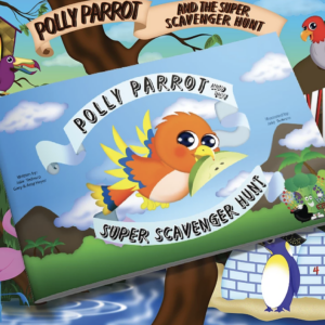 Polly Parrot & The Super Scavenger Hunt Interactive Nutritional Game Kit