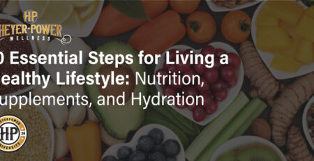 10 Essential Steps for Living a Healthy Lifestyle Nutrition, Supplements and Hydration - Featured Banner