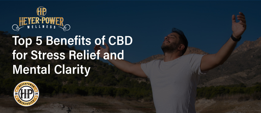 Top 5 Benefits of CBD for Stress Relief and Mental Clarity - Featured Banner