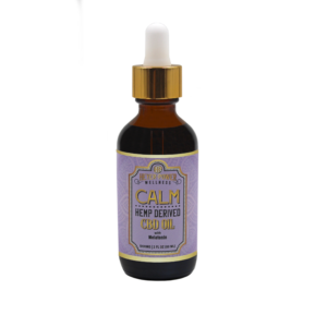 HeyerPower Wellness Calm CBD Oil - Front View