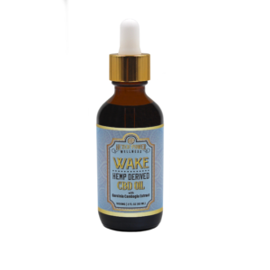 HeyerPower Wellness Wake CBD Oil - Front View